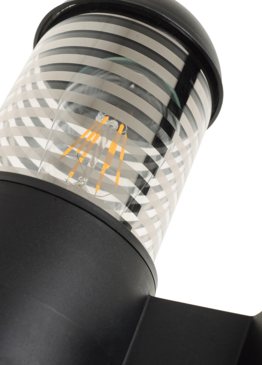 Светильник уличный настенный PL-29/40 2*E27 BK IP65 Brille (253894287)