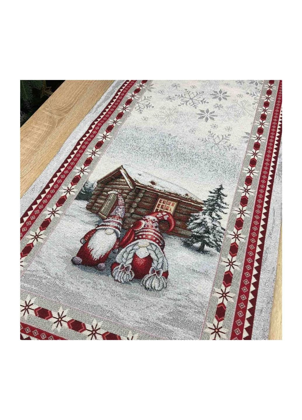 Дорожка на стол гобеленовая Snowfall 40х140 см (23403) Прованс (254011460)