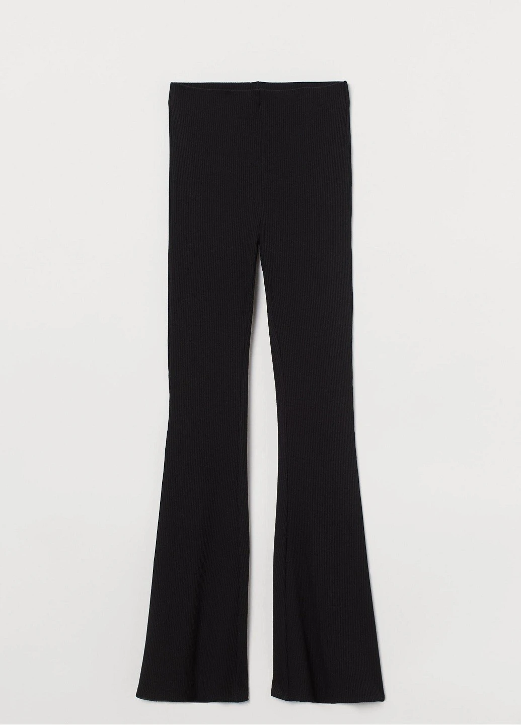 Черные демисезонные леггинсы H&M