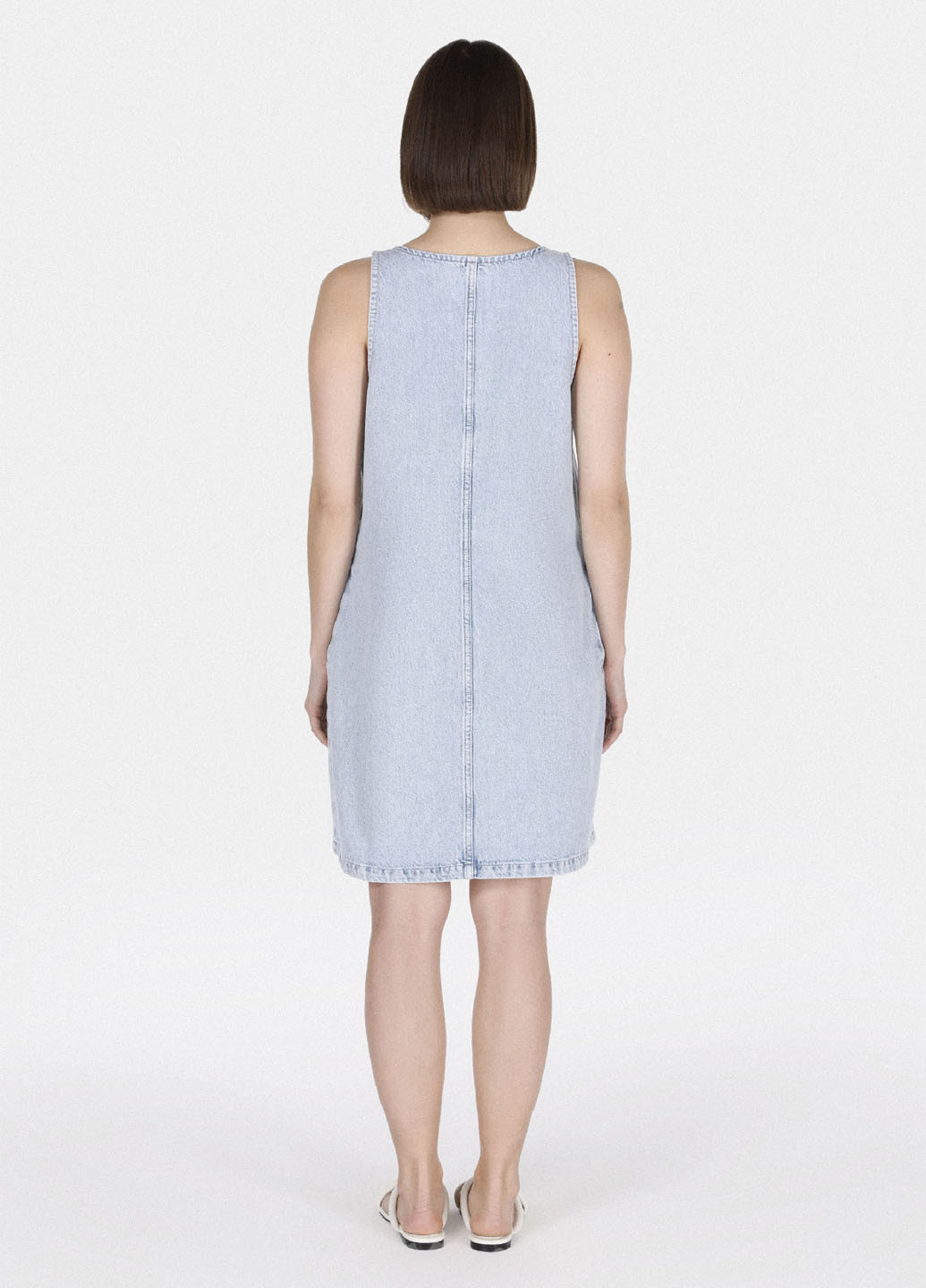 Блакитна джинсова сукня а-силует Colin's варенка