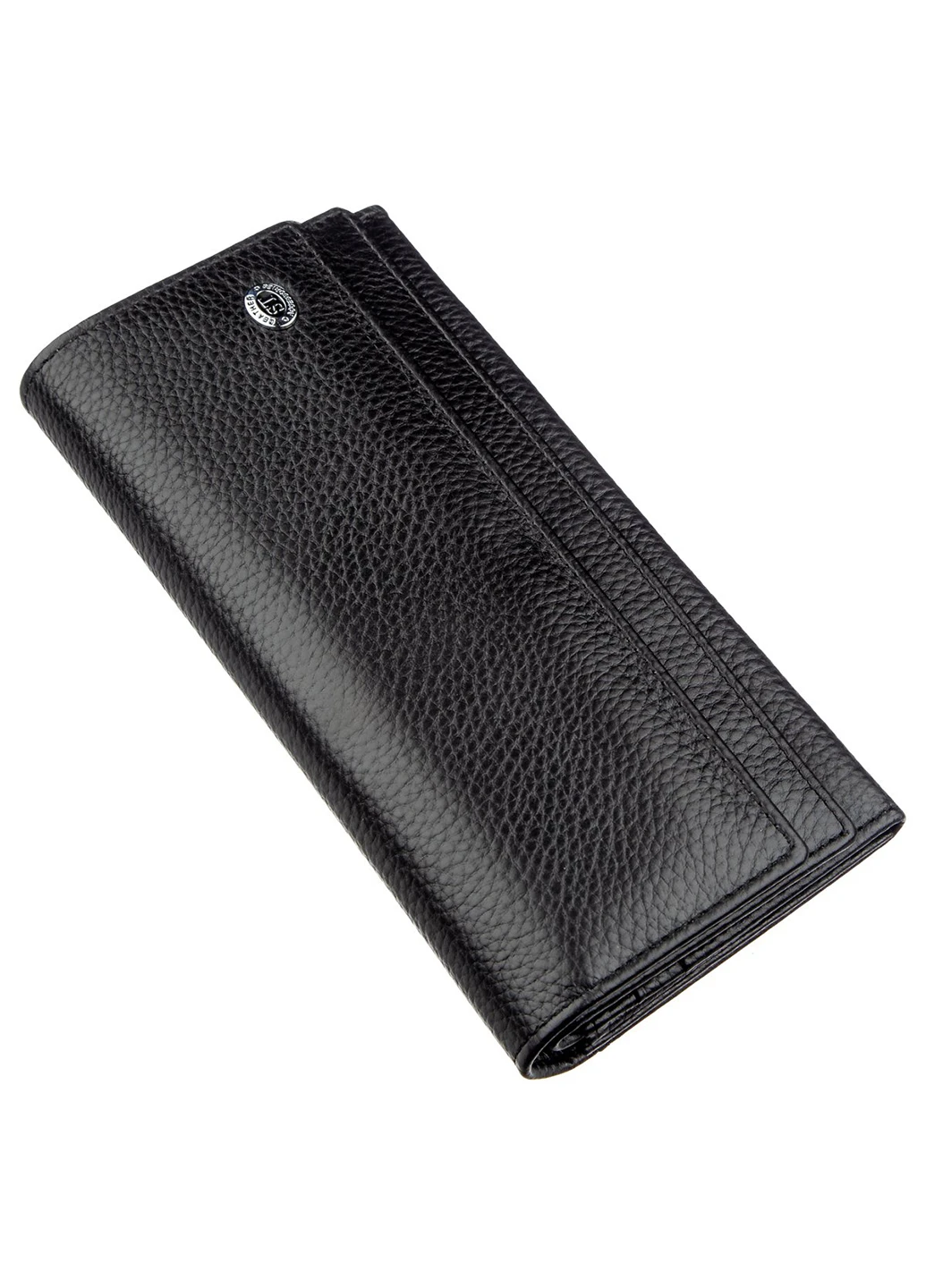 Жіночий шкіряний гаманець-візитниця 10х18,5 см st leather (252128432)