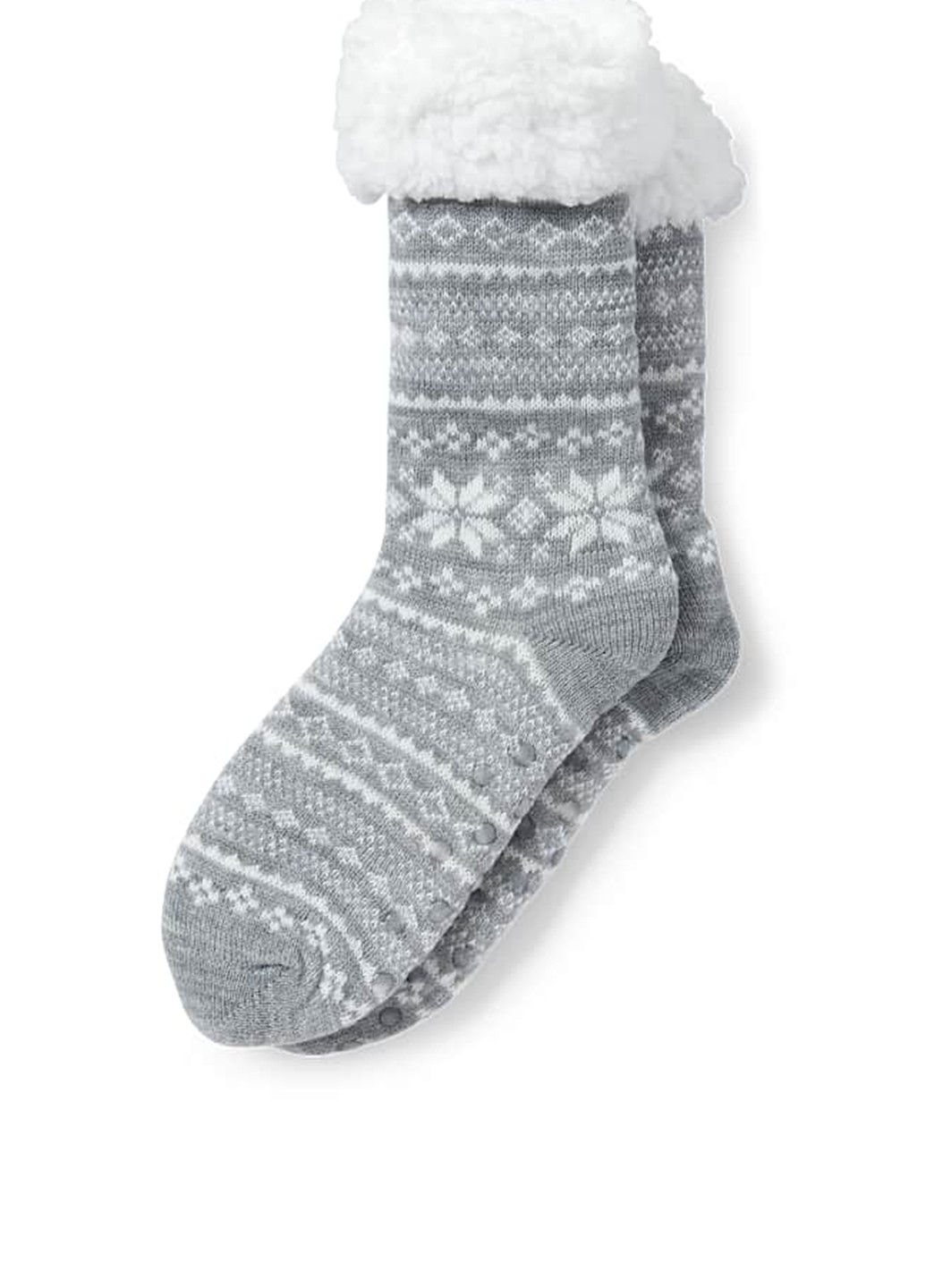 Светло-серые носки C&A орнаменты (369838864)