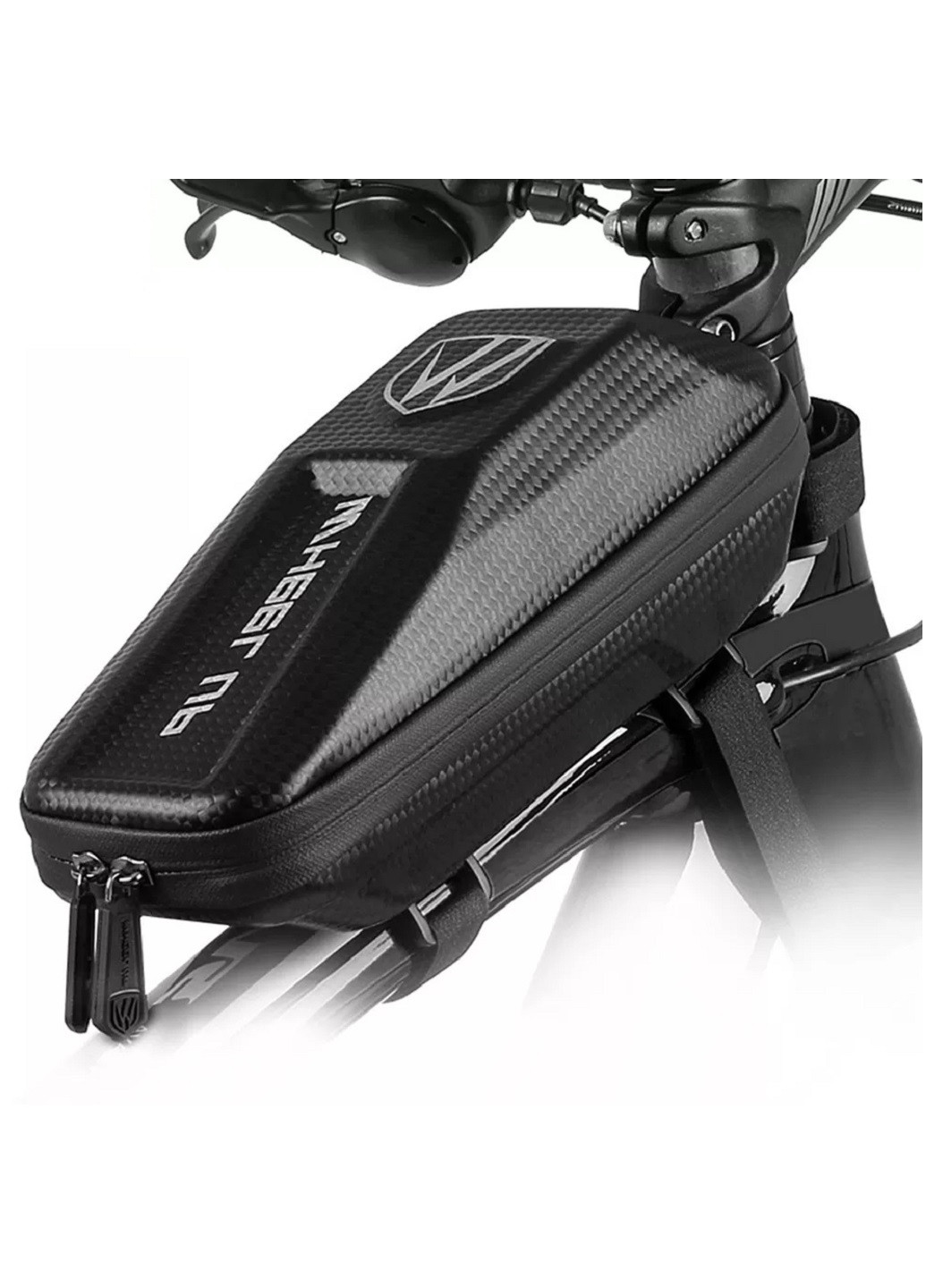 Велосумка бардачок сумка на раму велосипеда на молнии водонепроницаемая 24х10х8 см (37241-Нов) Unbranded (253051840)