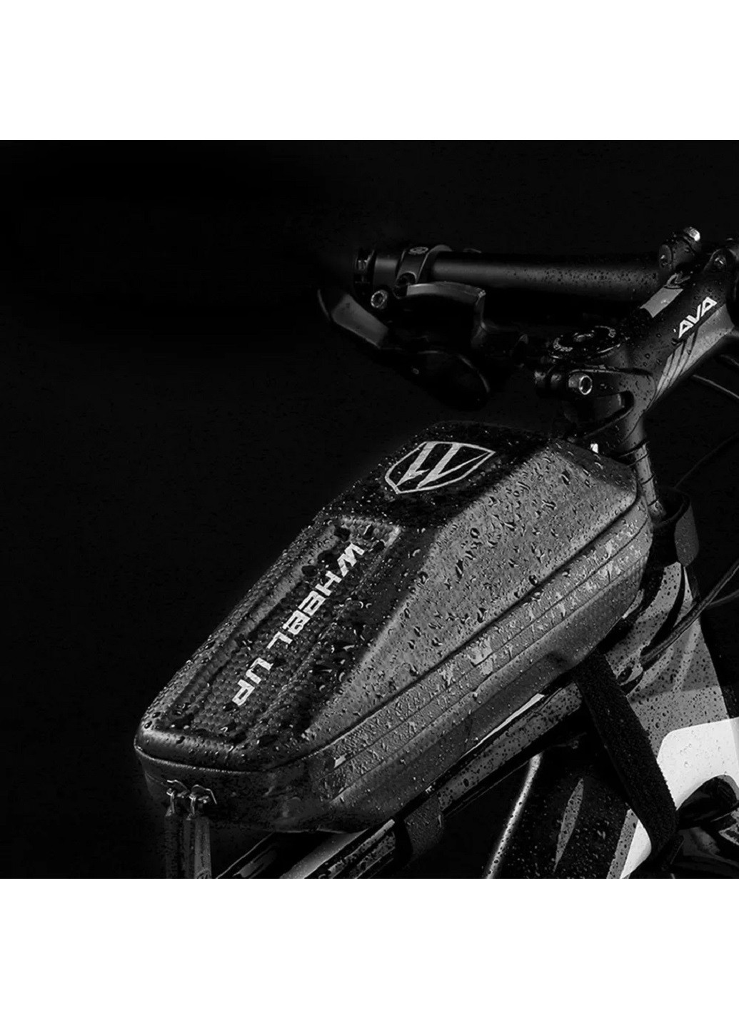 Велосумка бардачок сумка на раму велосипеда на молнии водонепроницаемая 24х10х8 см (37241-Нов) Unbranded (253051840)