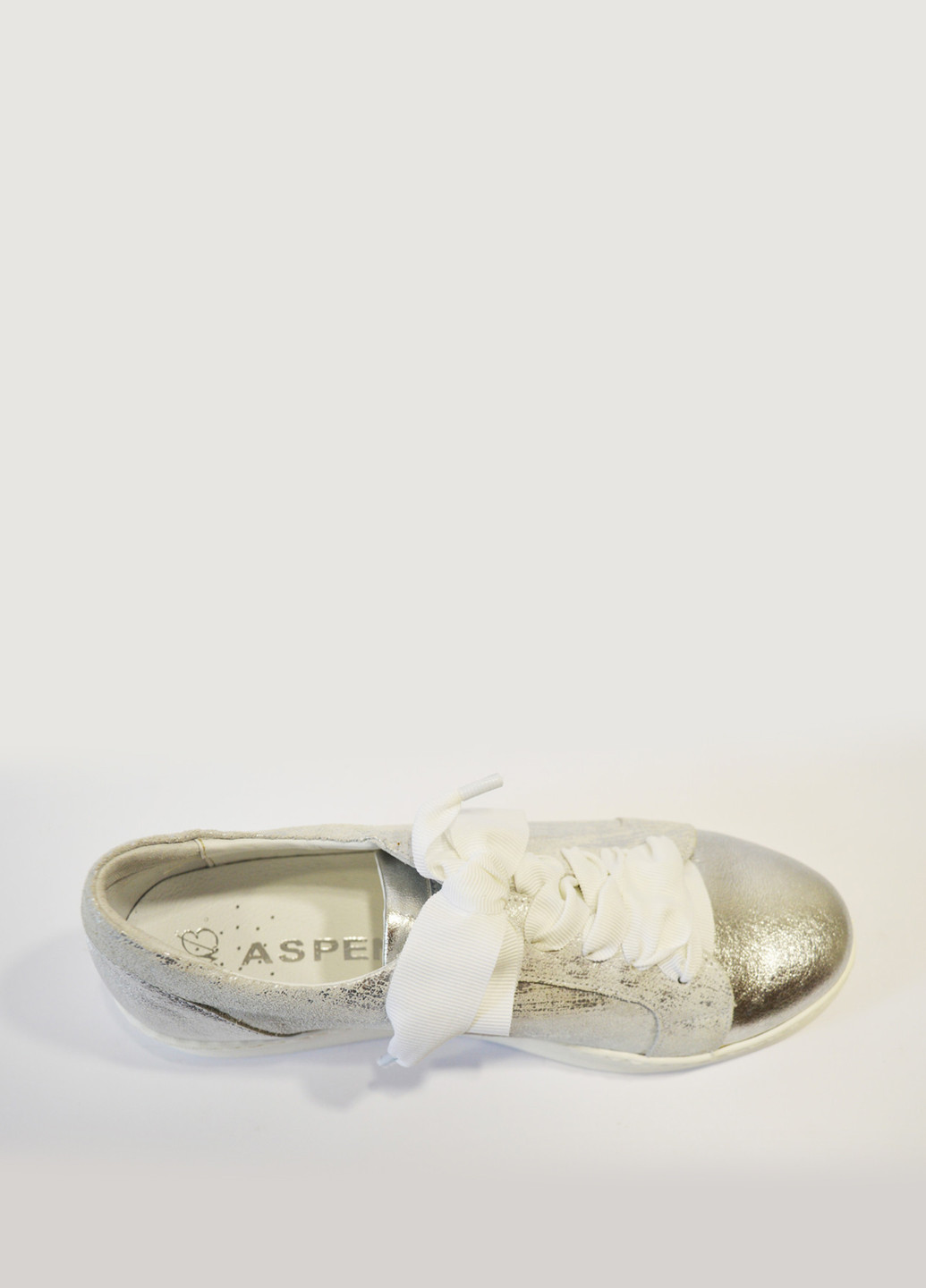 Серебряные кеды Aspena