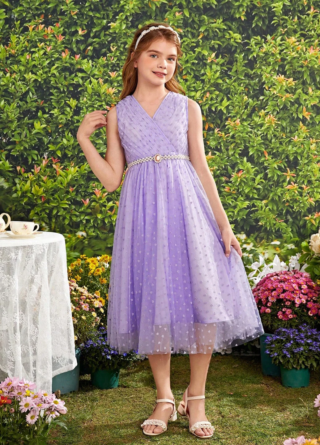 Бузкова сукня SHEIN (323966461)
