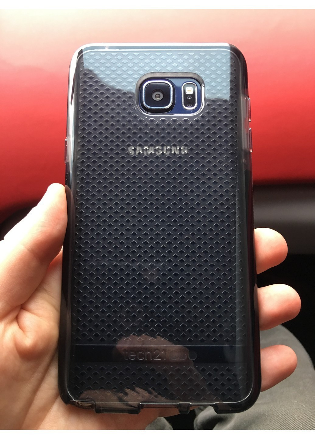 Протиударний чохол Evo Check для Samsung Galaxy Note 5 Smoke Black Tech21 (214658818)