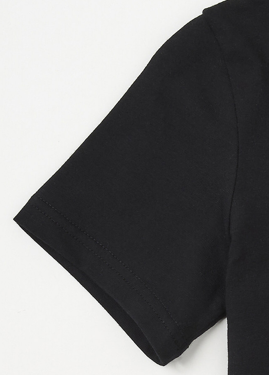 Черная летняя футболка Garnamama