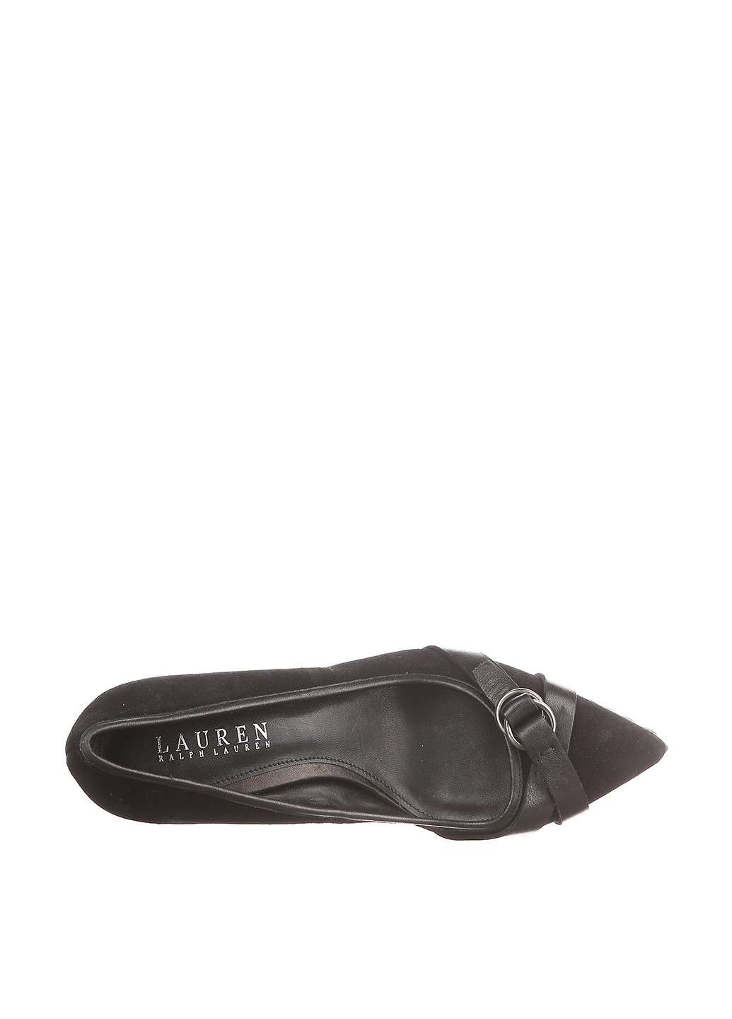 Туфли Ralph Lauren на среднем каблуке с пряжкой