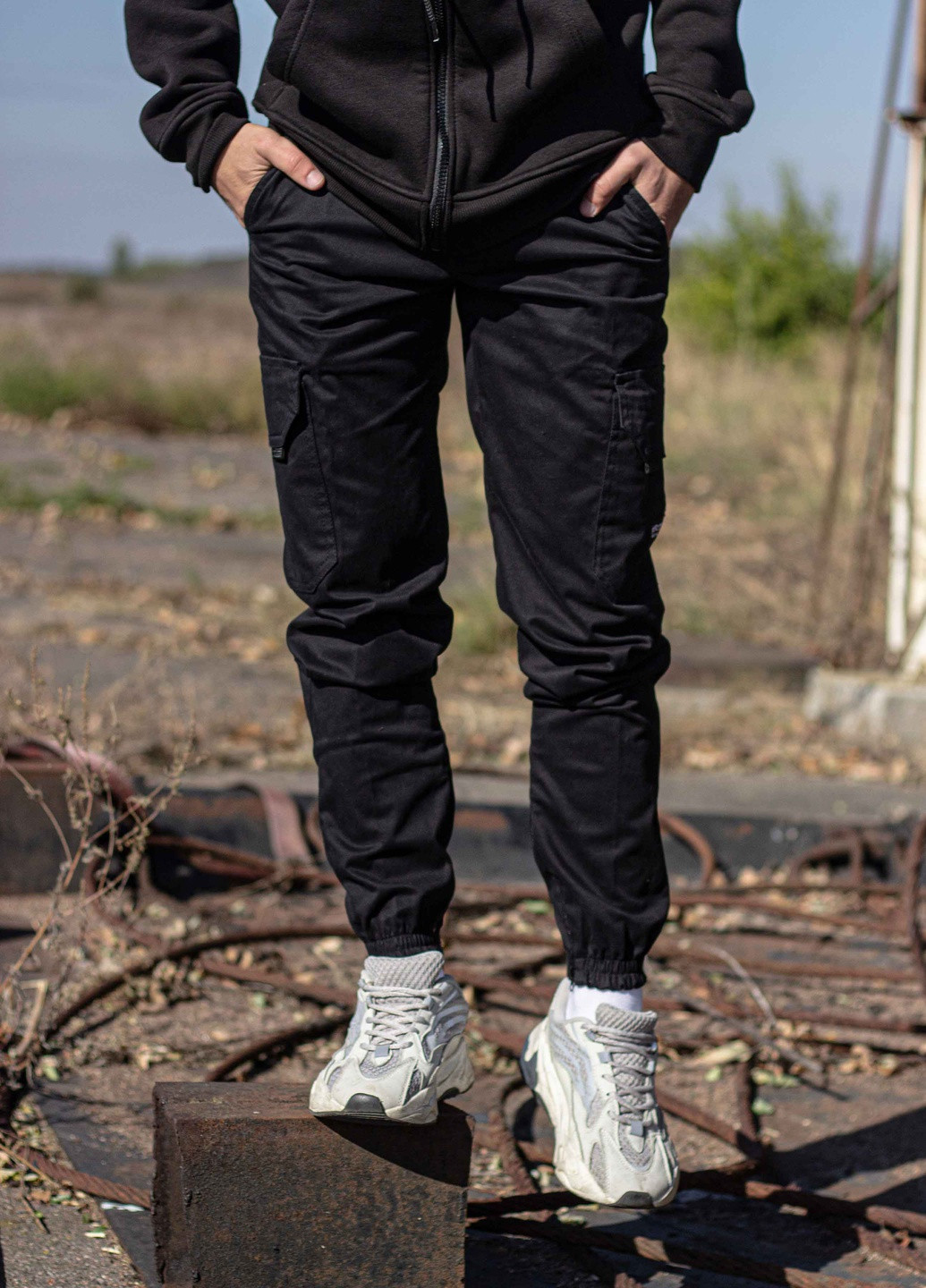 Штани Cargo Premium Black Custom Wear (252266331)