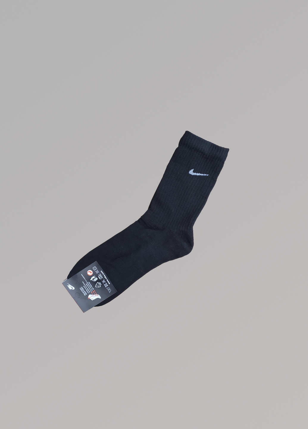 Шкарпетки 41-44 махрова стопа No Brand з ущільненім носком однотонні чорні повсякденні