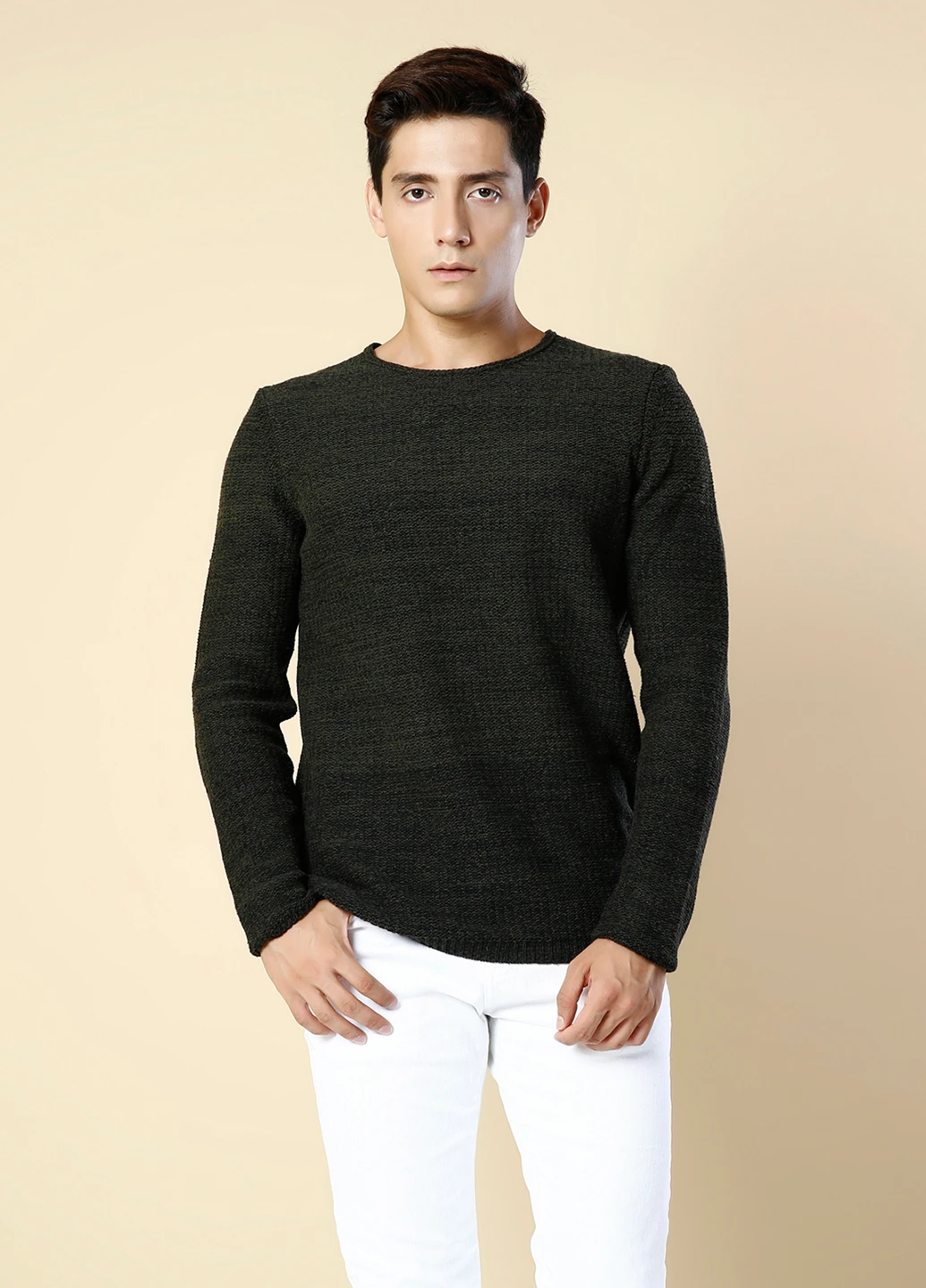 Темно-зелений демісезонний джемпер джемпер Colin's