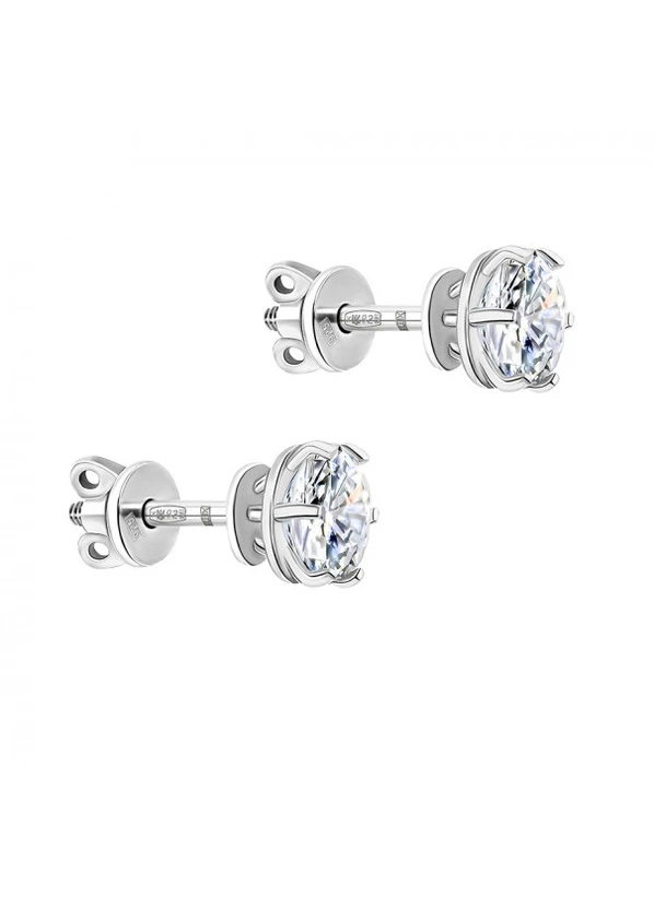 Срібні сережки з каменями Swarovski Єйлин UMAX (239400345)