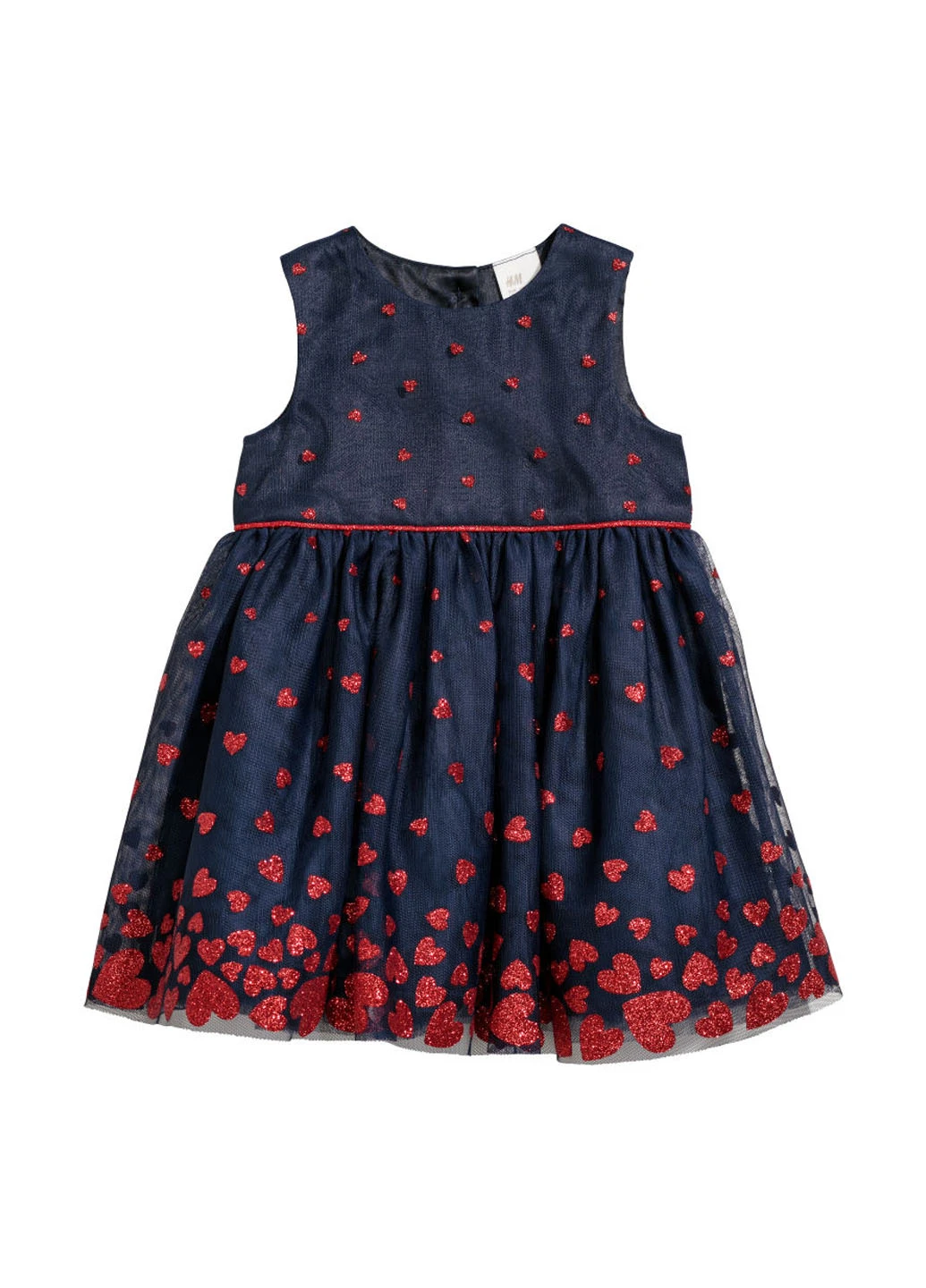 Синее платье H&M (102621492)