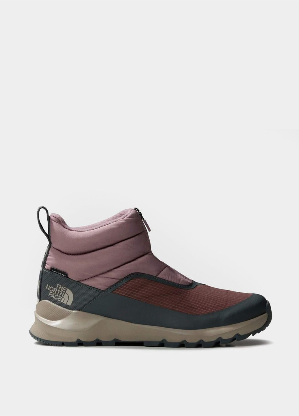 Цветные дутики The North Face на молнии с логотипом