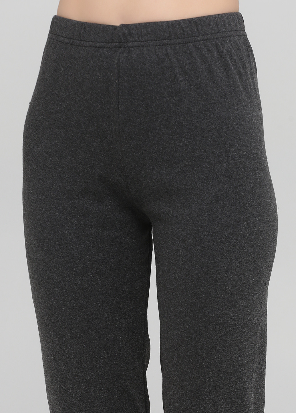Темно-сіра всесезон піжама (лонгслів, штани) лонгслив + брюки Fawn
