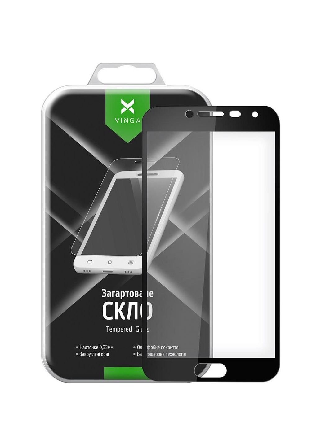 Скло захисне для Samsung Galaxy J4 (2018) J400 (VTPGS-J400) Vinga (249609258)