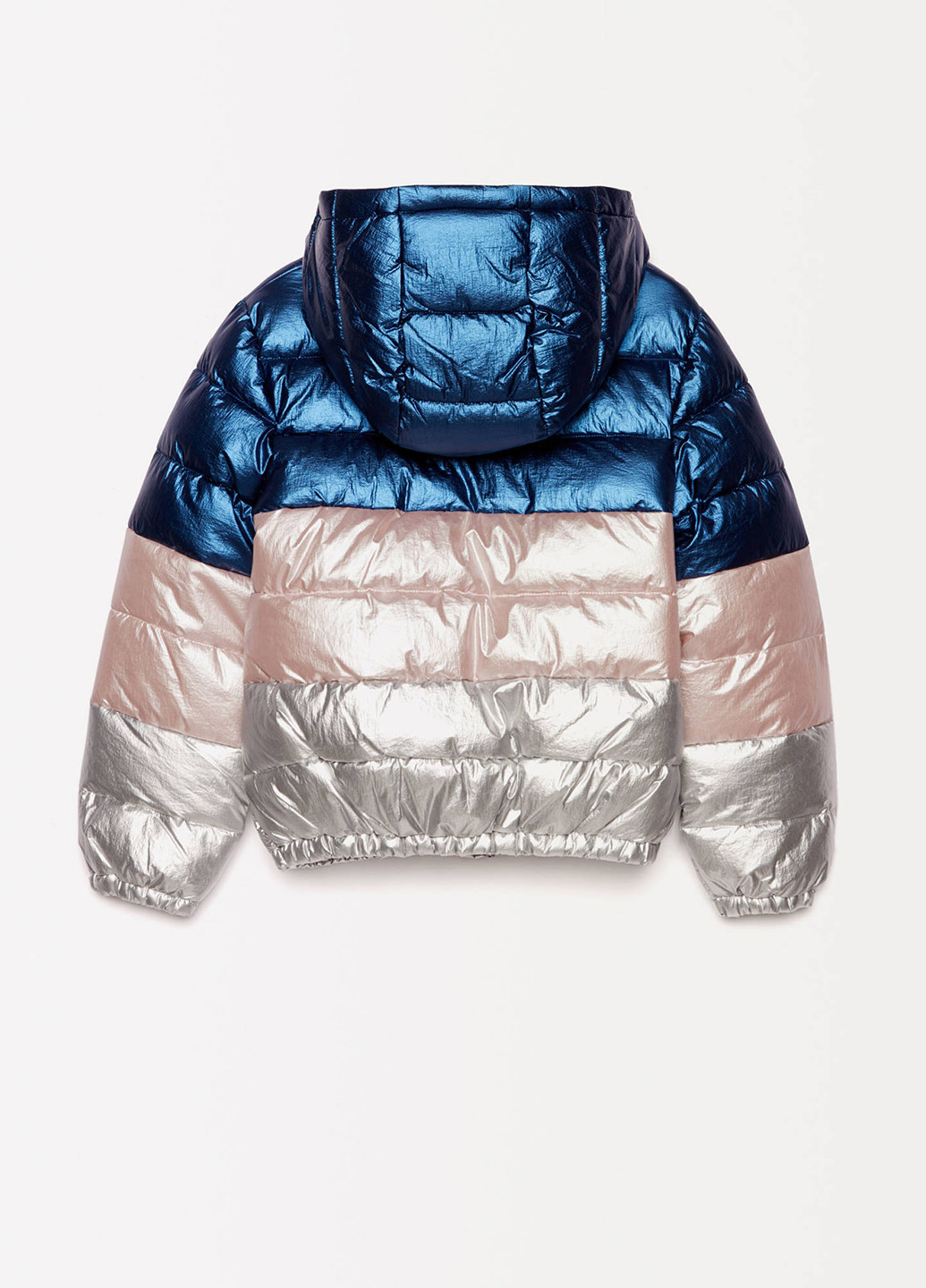 Молочная зимняя куртка United Colors of Benetton