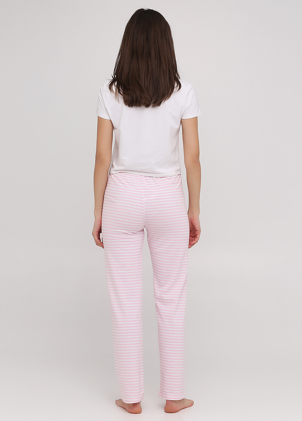 Светло-розовые домашние демисезонные брюки Dominant