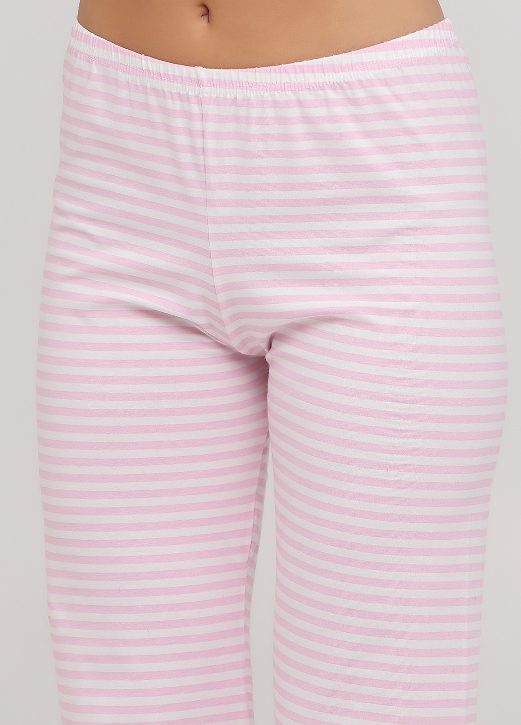 Светло-розовые домашние демисезонные брюки Dominant