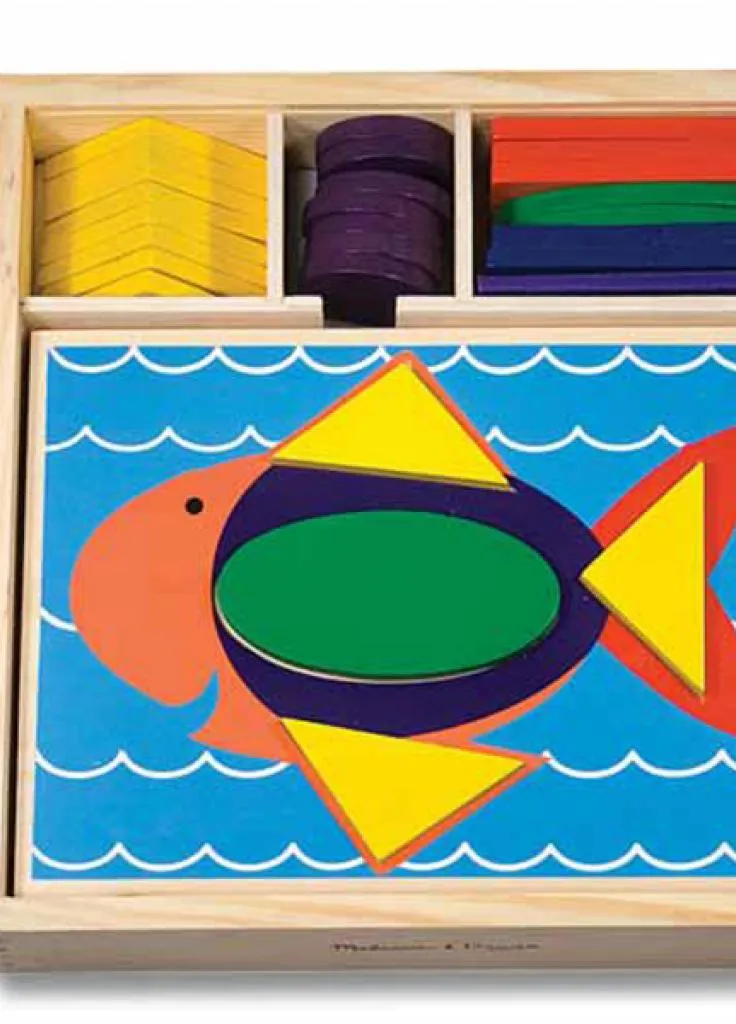 Розвиваюча іграшка Melissa & Doug Мозаїка для початківців (MD528) Melissa&Doug Мозаика для начинающих (203978421)