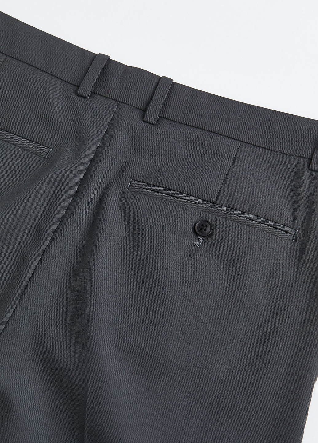 Серые кэжуал демисезонные брюки классические H&M