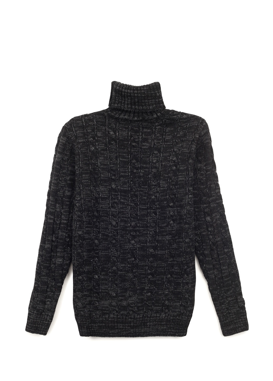 Черный зимний свитер Stendo