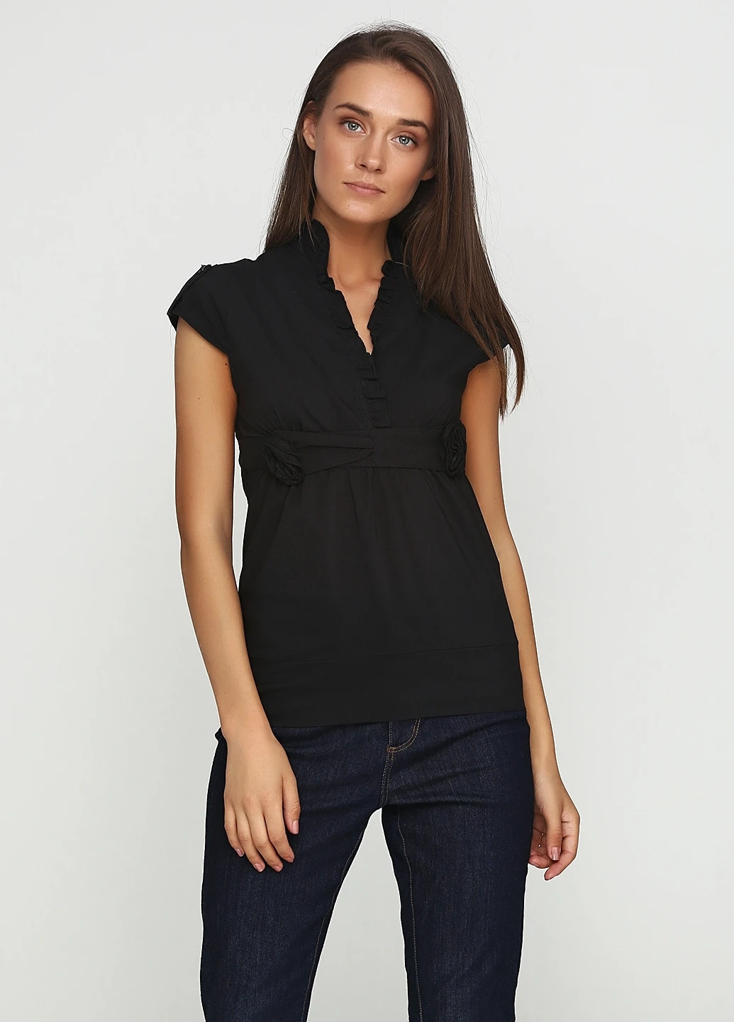 Чорна блуза Exclusive