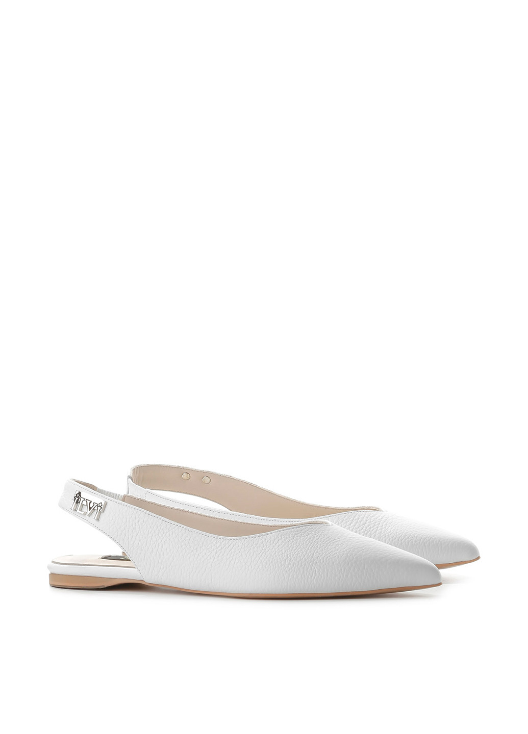 Ilvi Туфли слингбеки молочный з натуральная кожа, турция — лето (297723333)