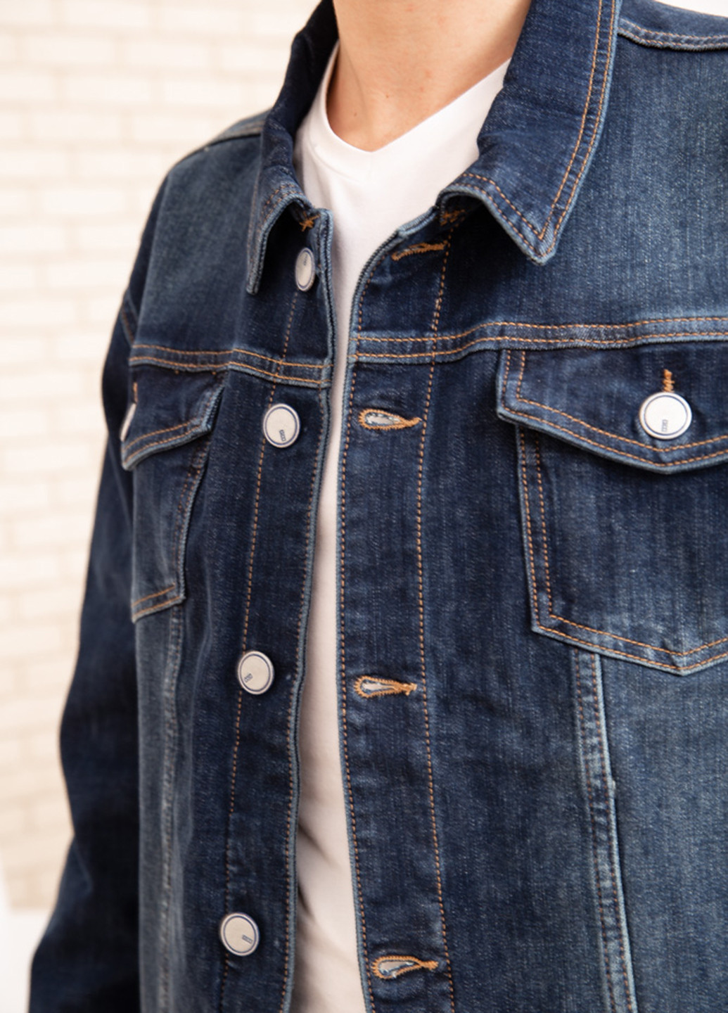 Синя демісезонна куртка Ager