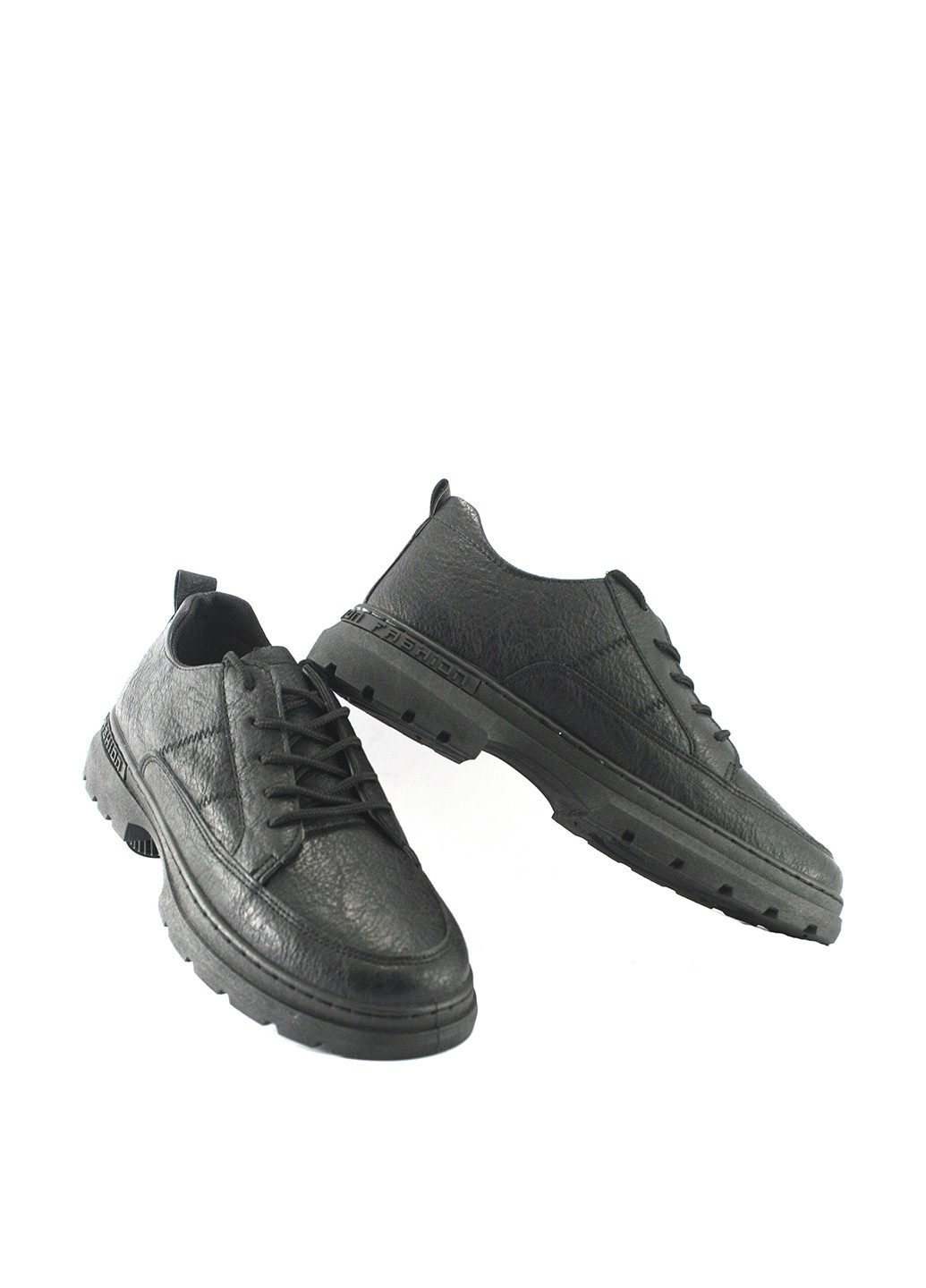 Черные кэжуал туфли No Brand на шнурках