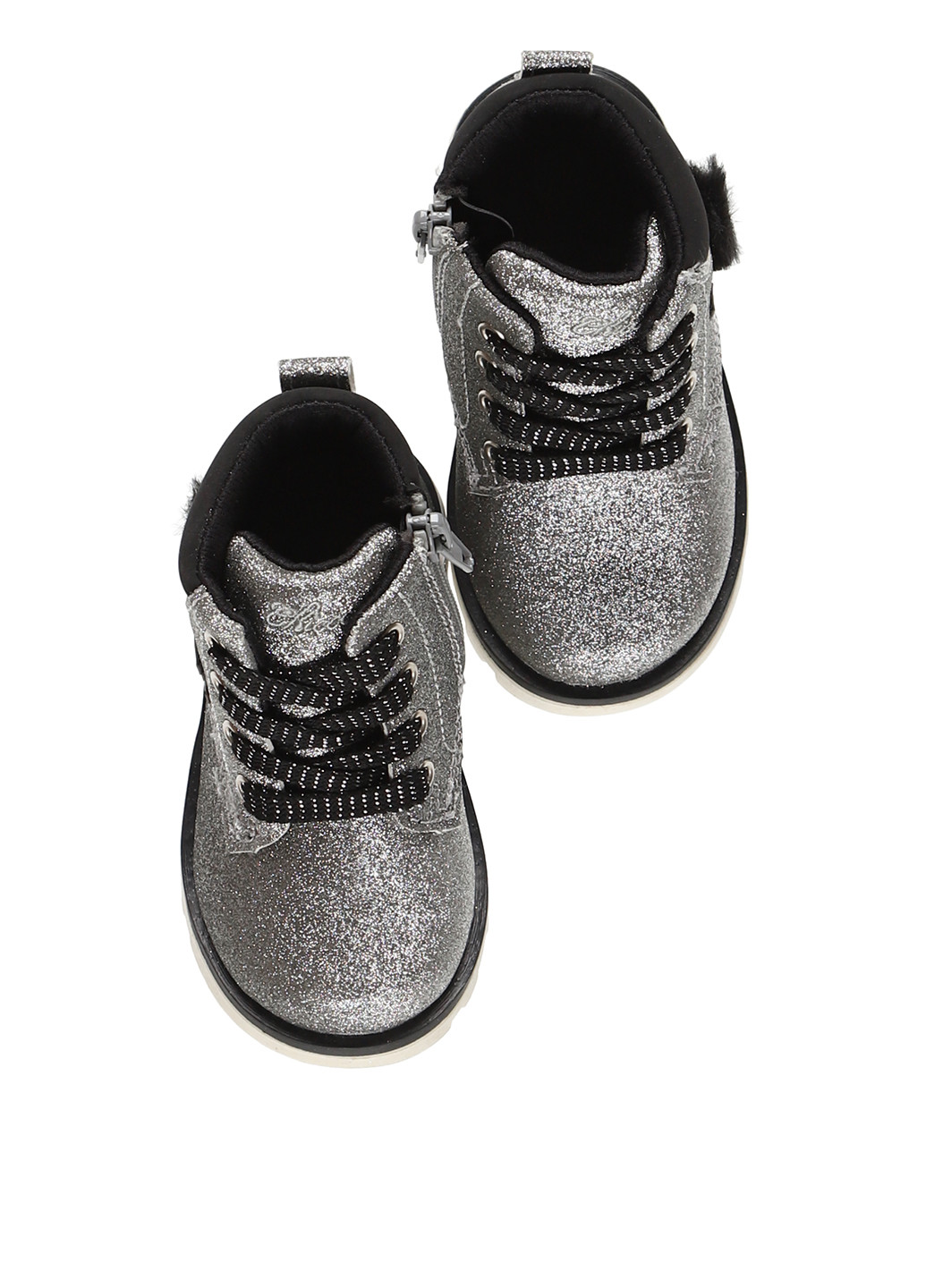Серебряные кэжуал, праздничные осенние ботинки Chicco