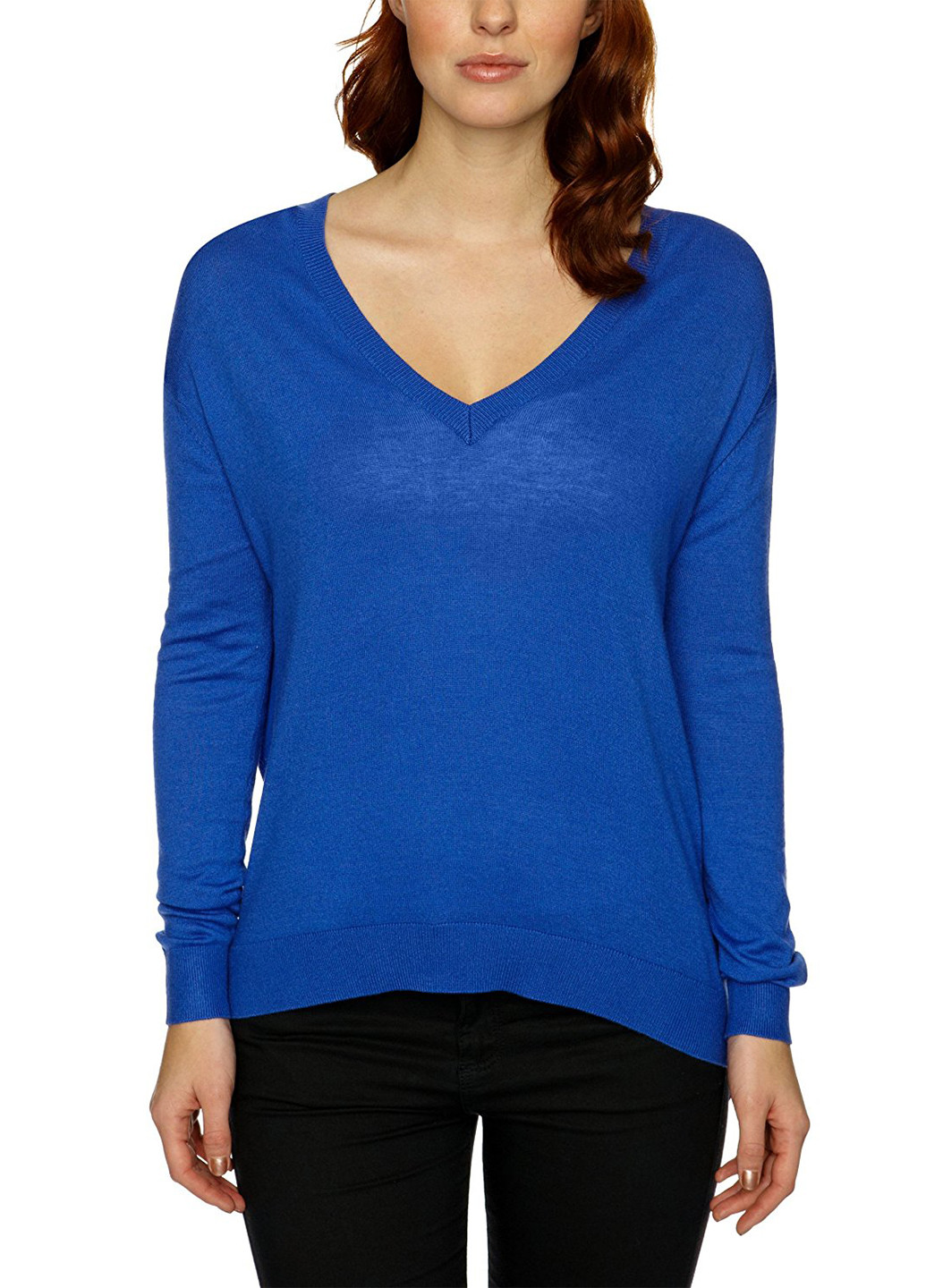 Синий демисезонный пуловер пуловер In Wear