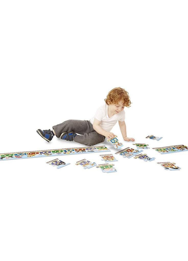 Развивающая игрушка Паровозик Алфавит 27 эл. (MD4420) Melissa&Doug Паровозик Алфавит 27 эл. (203978285)