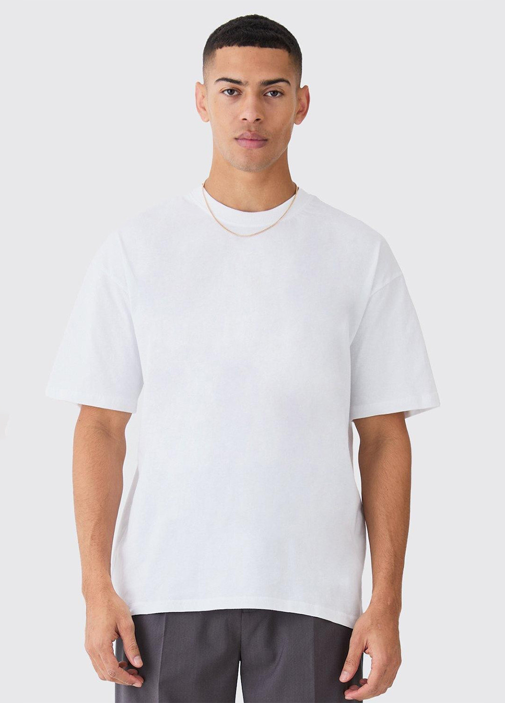 Белая футболка Boohoo