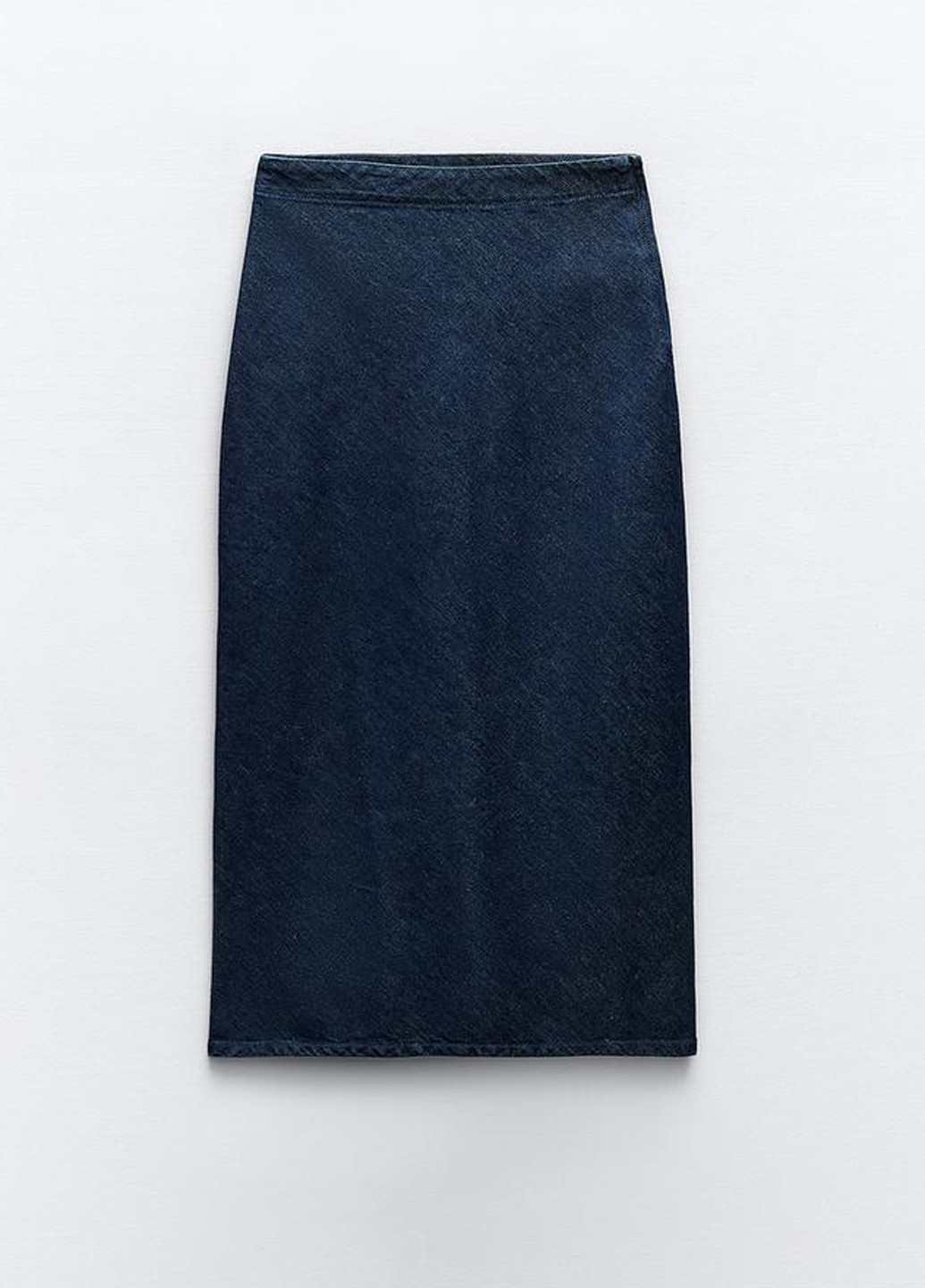 Синяя кэжуал меланж юбка Zara