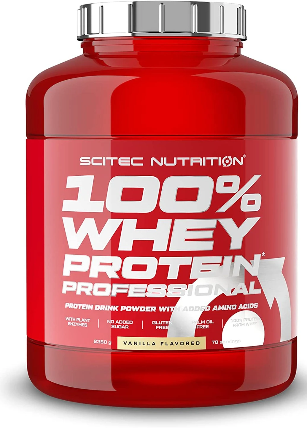 Протеїн 100% Whey Protein Professional 2350 gr (Vanilla) Scitec Nutrition (256522742)