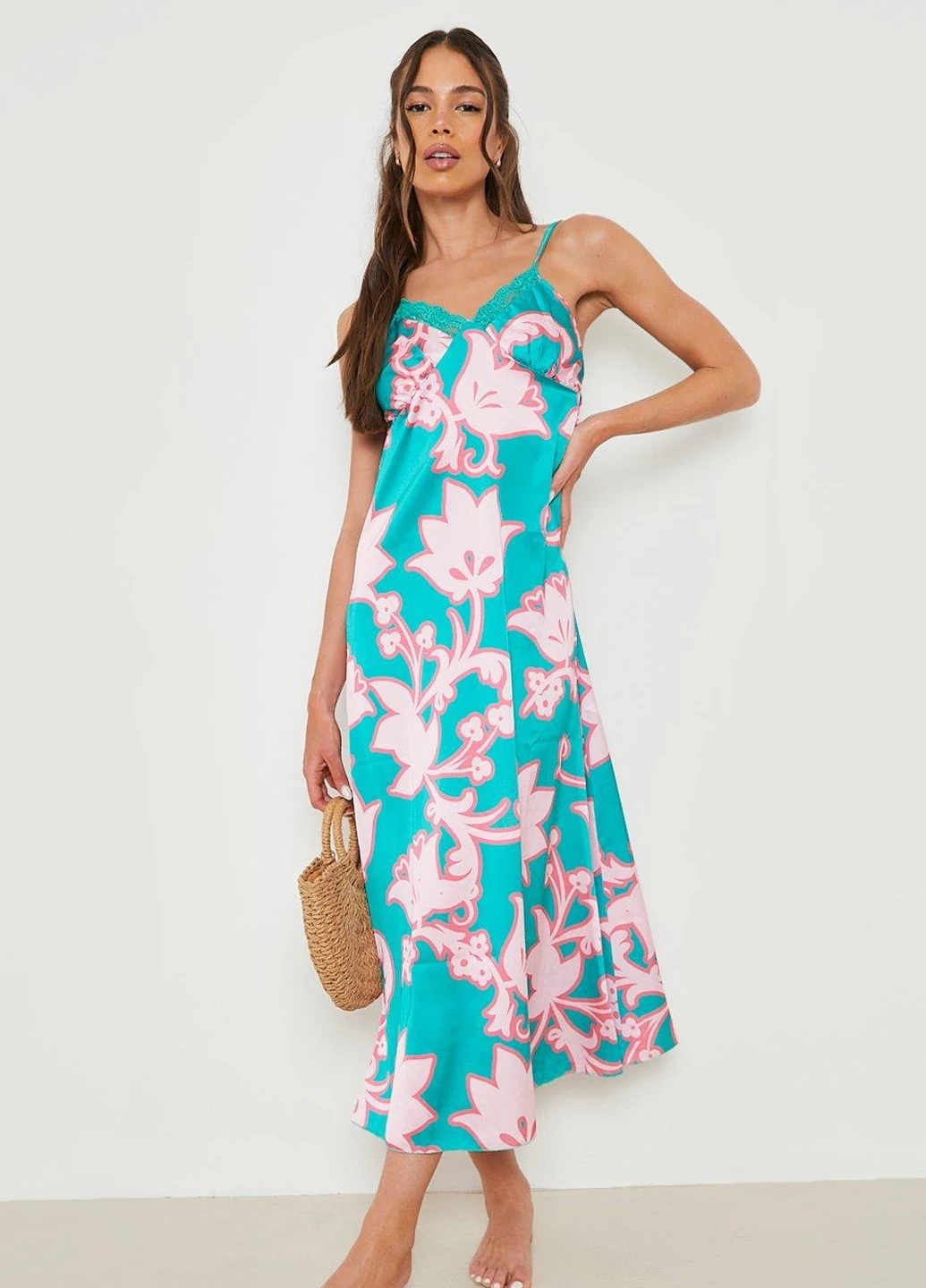 Зелена сукня Boohoo