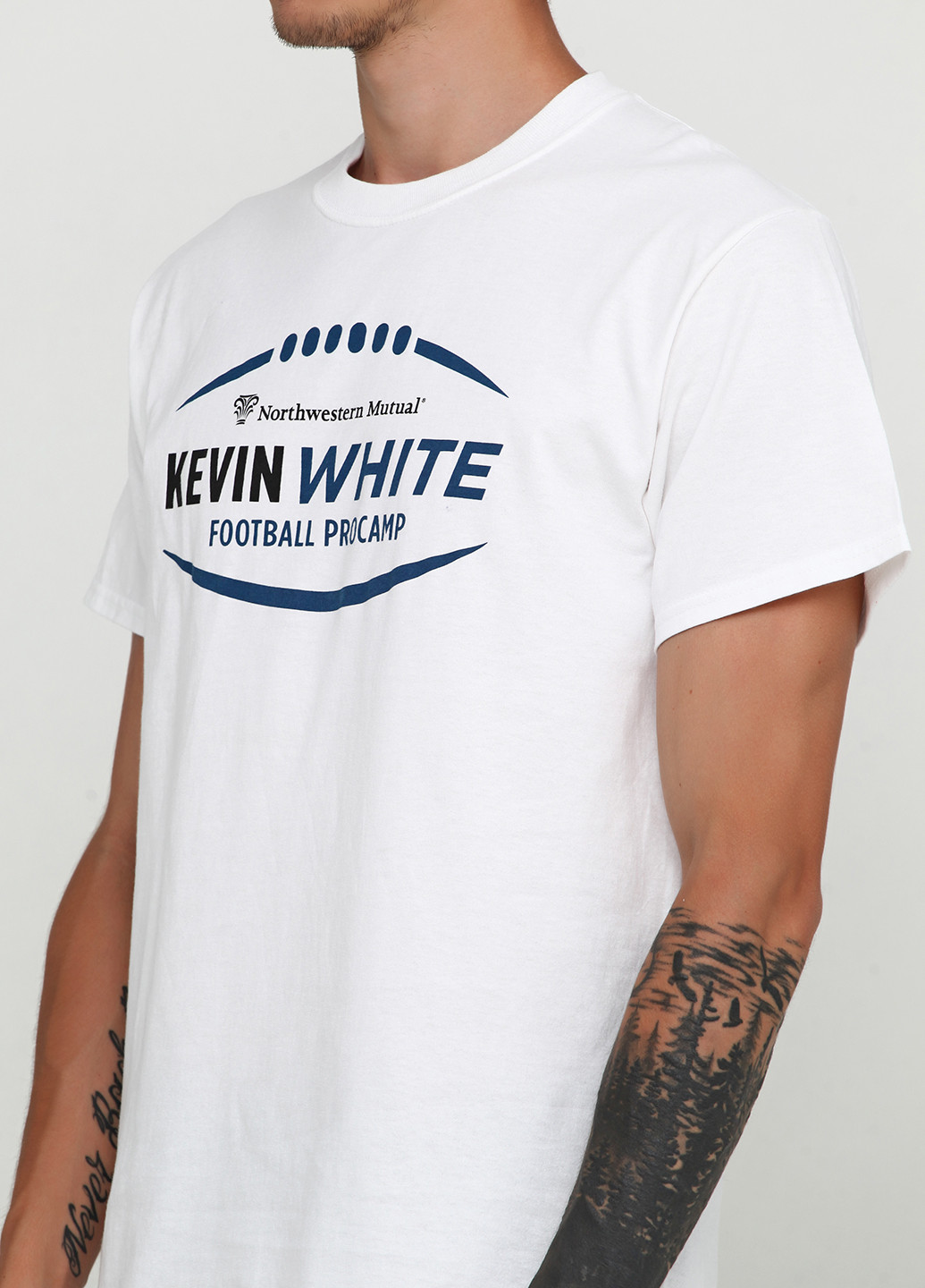 Біла футболка PORT