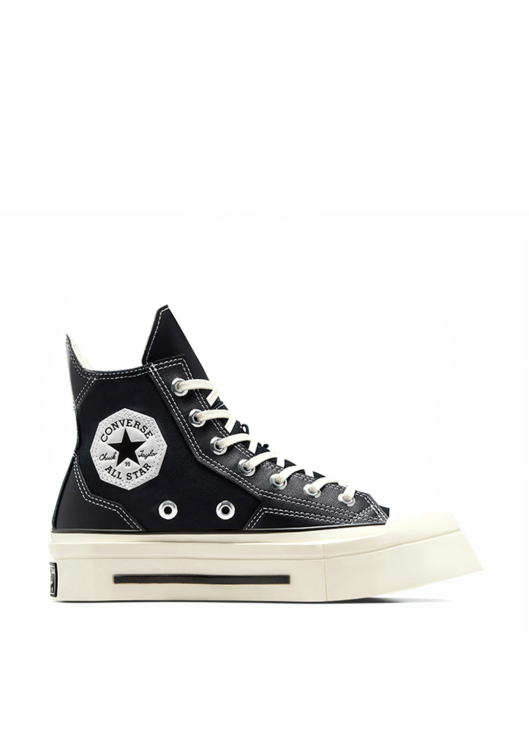 Чорні кеди Converse CHUCK 70 DE LUXE SQUARED