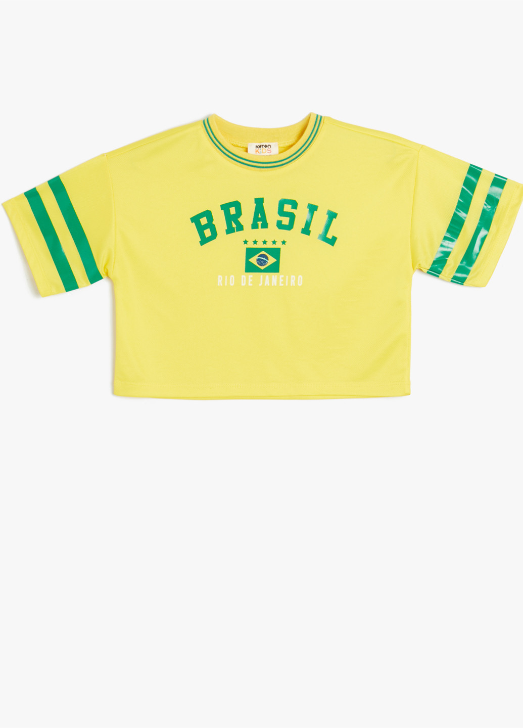 Жовта літня футболка KOTON