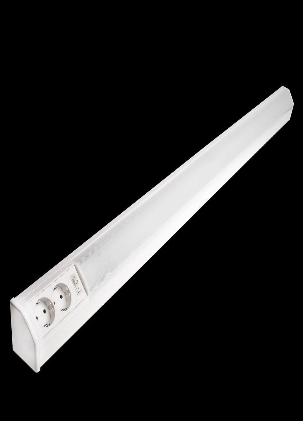 FLF-61 / 28W LT5 / L Люмінесцентний лінійний світильник з розеткою Brille (185914329)