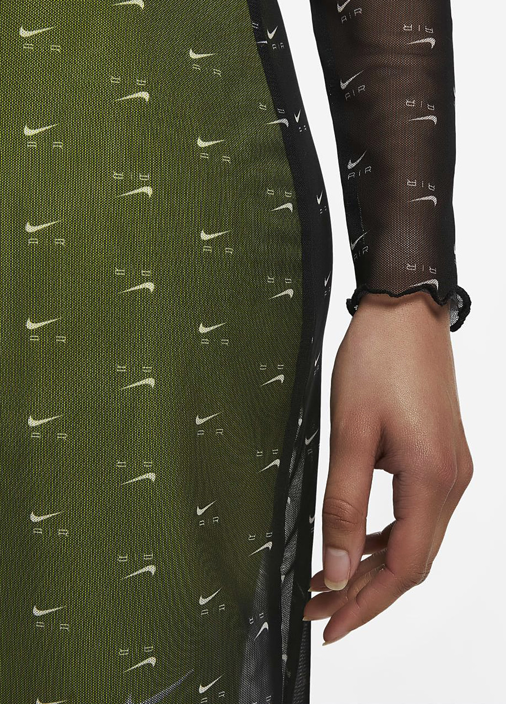 Чорна кежуал, спортивна сукня dv8249-010 Nike з логотипом