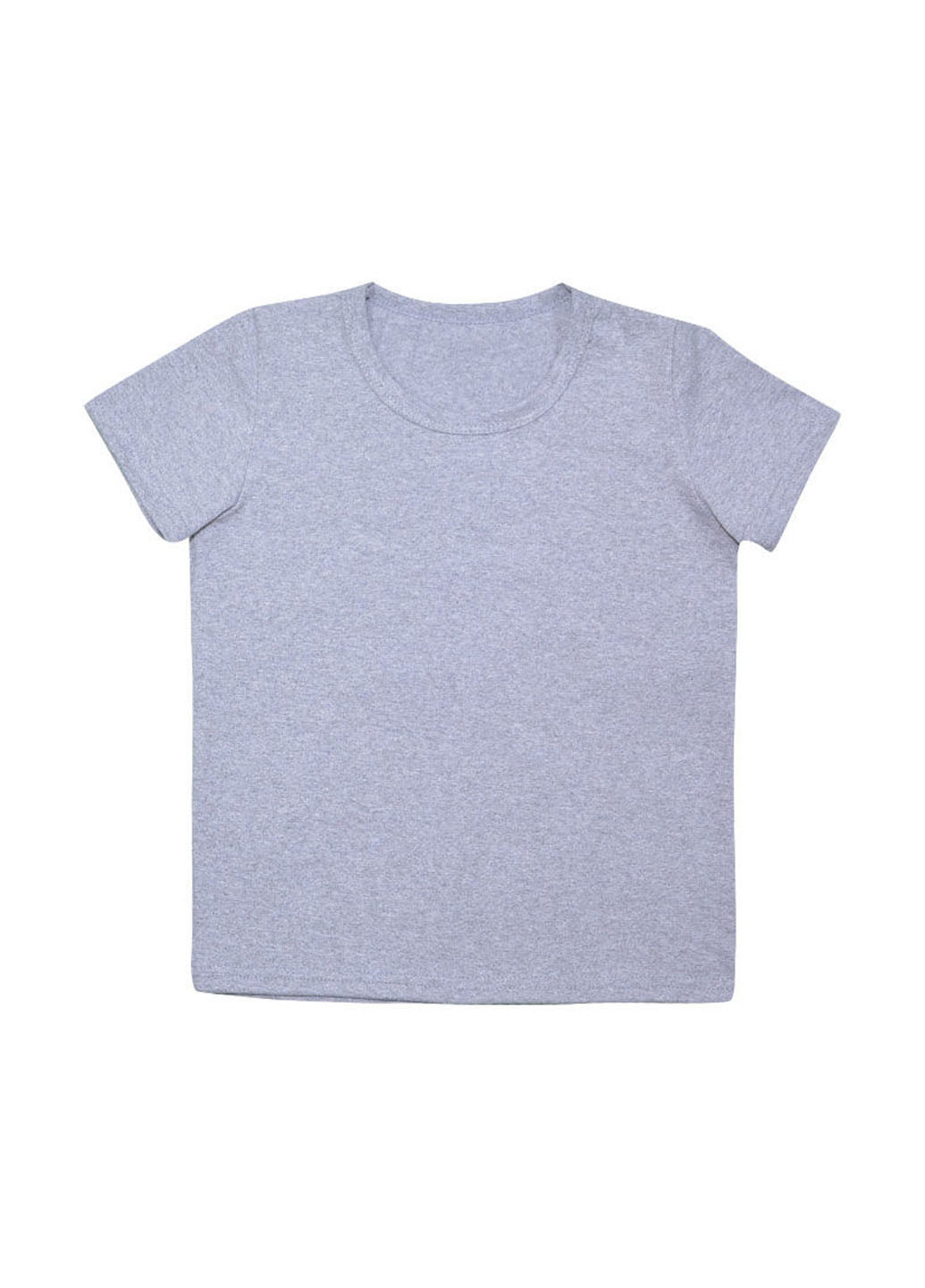 Сіра літня футболка з коротким рукавом Blanka