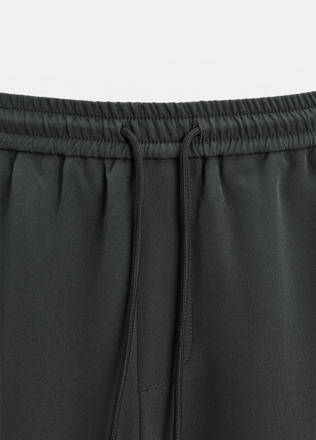 Серые кэжуал демисезонные брюки Zara