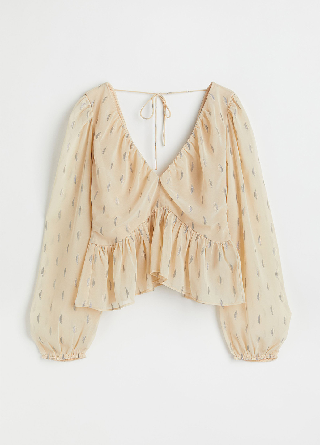 Бежева блуза H&M