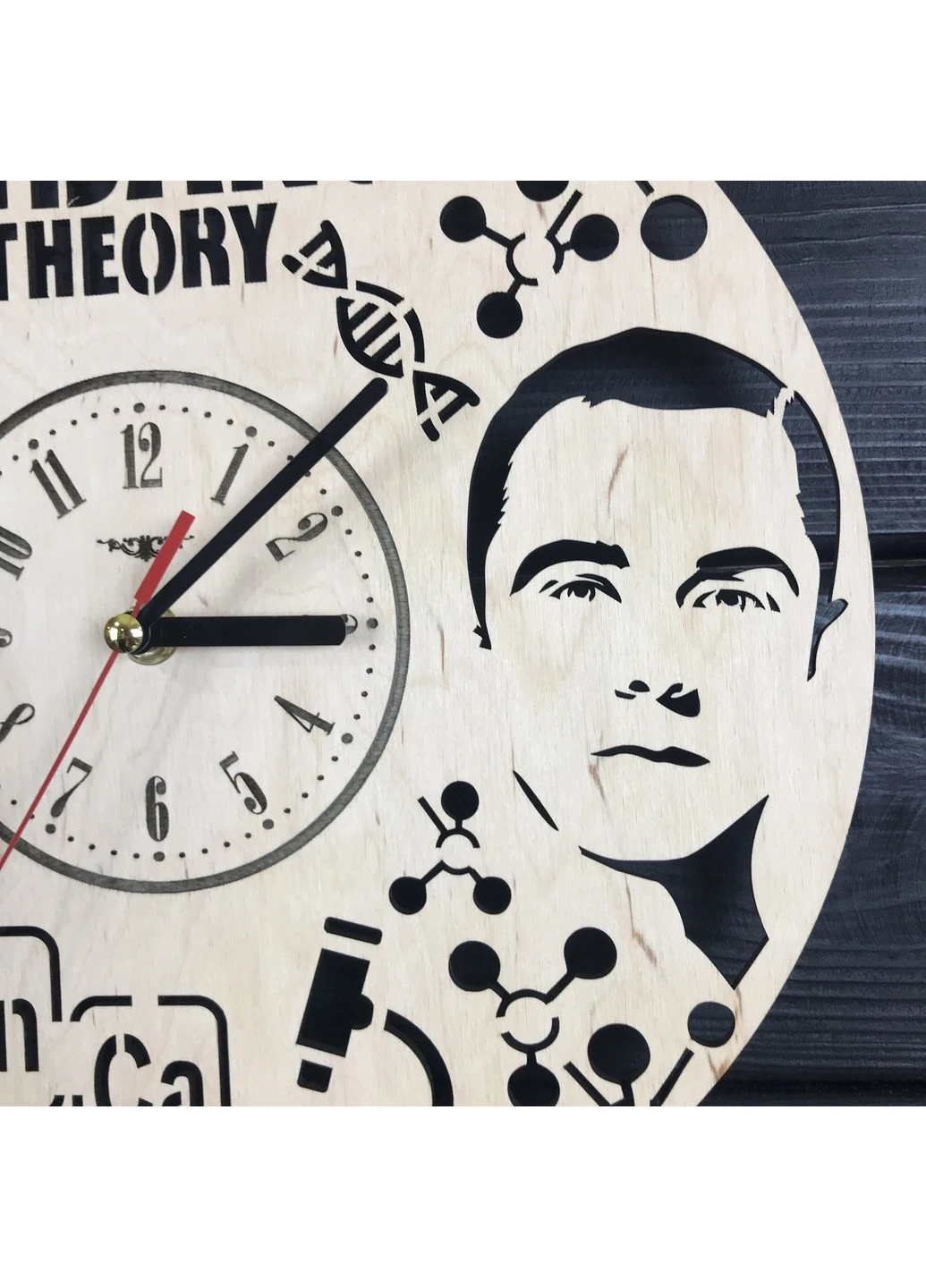 Тематические интерьерные настенные часы «Теория большого взрыва» 7Arts (253567688)