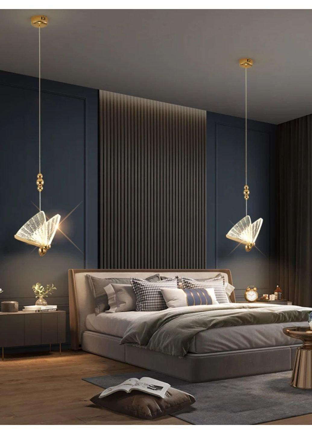 Люстра стельова LED CA02-k Золото 30х22х16 див. Sunnysky (253122264)