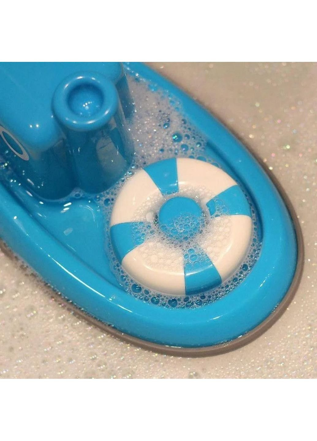 Іграшка для ванної Кораблик блакитний (10361) Kid O (254078696)