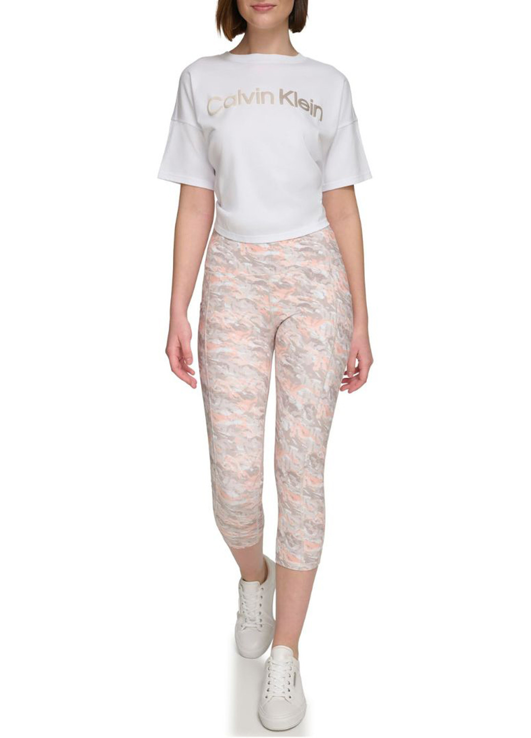 Комбинированные летние леггинсы Calvin Klein